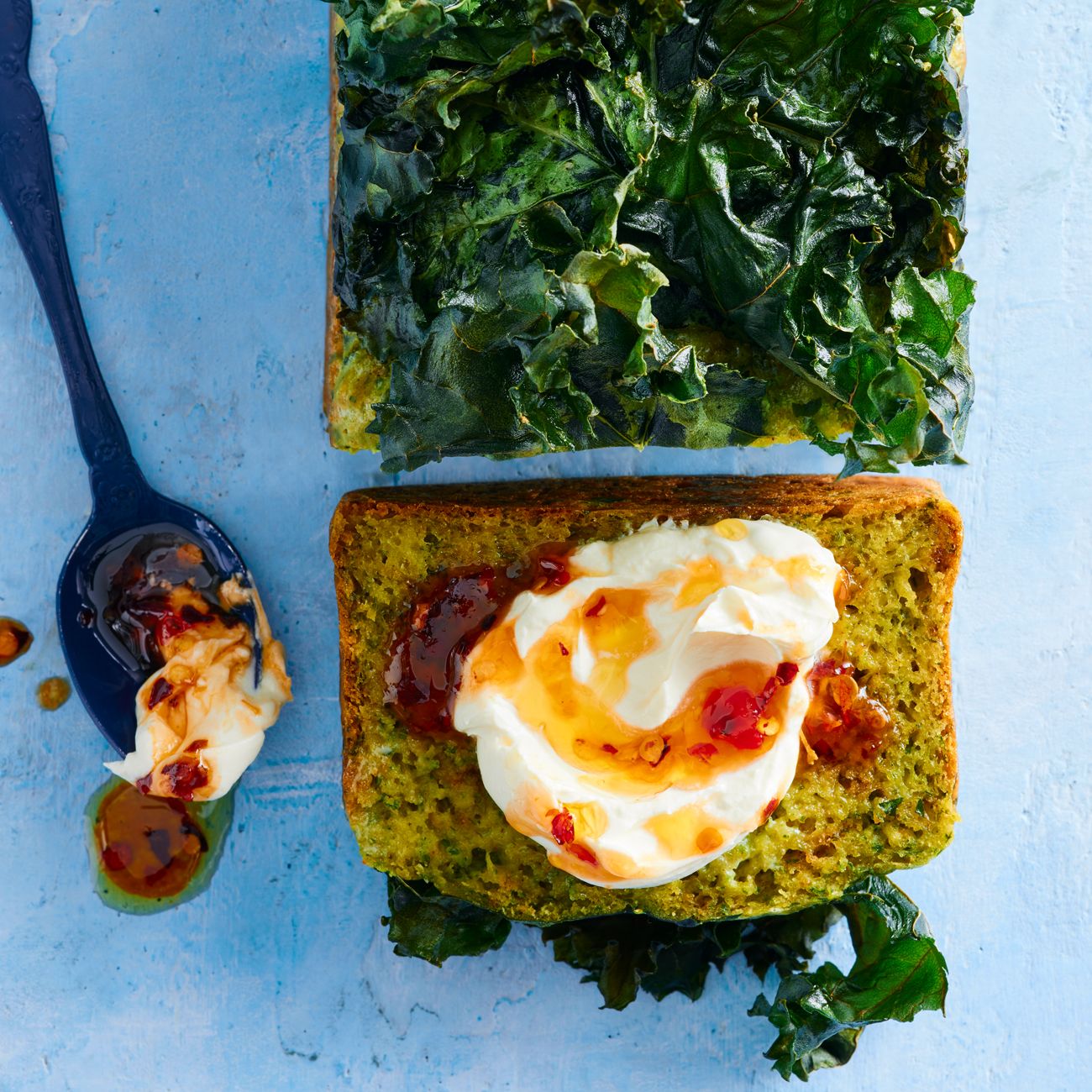 Spinach, Kale and Cheddar Loaf