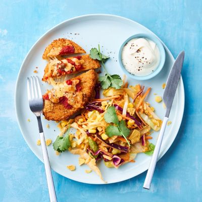 Mexican-style Chicken Parmigiana