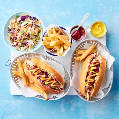 Easy American-style Sausage Subs