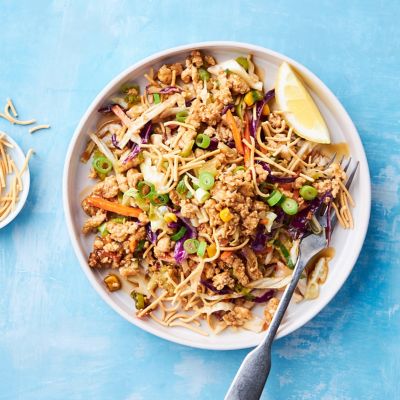 Warm Crispy Noodle Salad