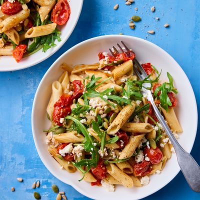 Balsamic Tomato & Feta Pasta