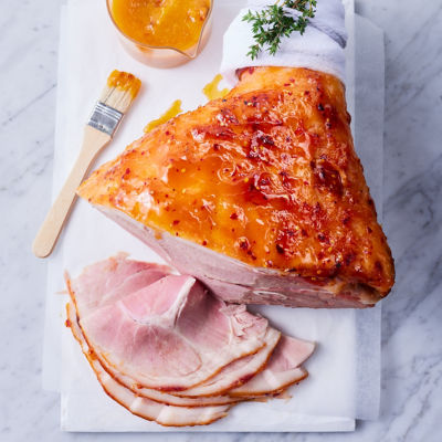 Easy Mango & Chilli Honey Glazed Ham