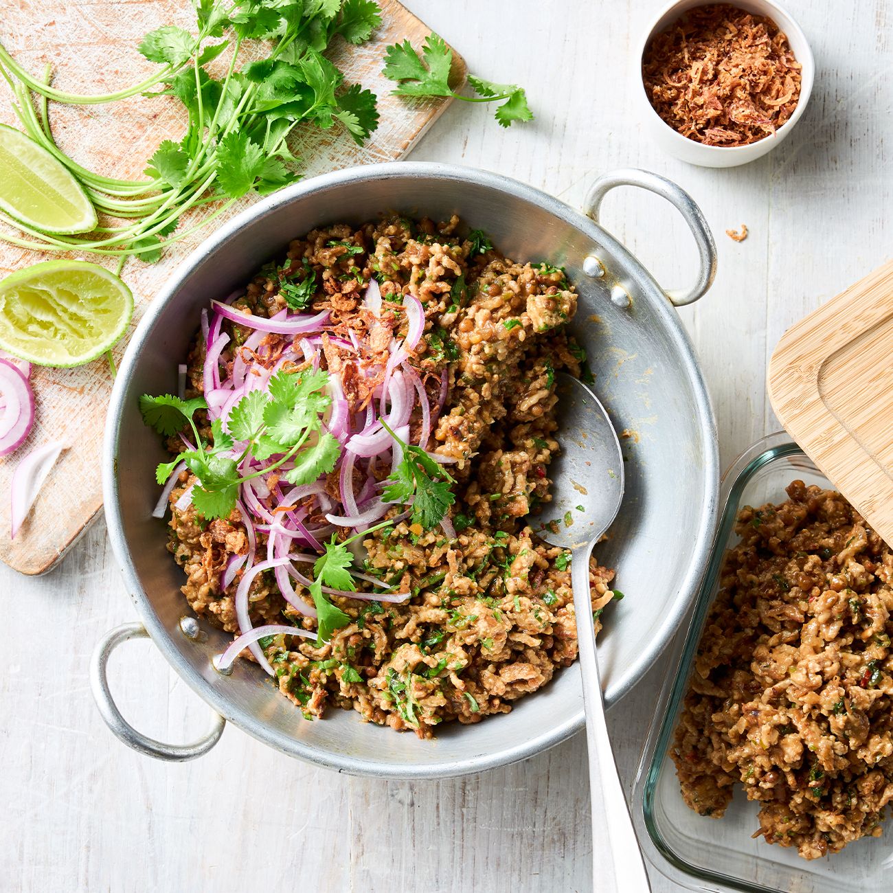 Fragrant Pork Larb