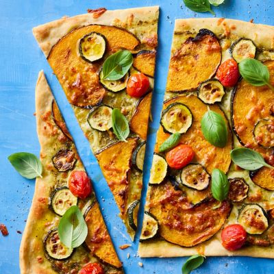 Grilled Vegetable Pizza