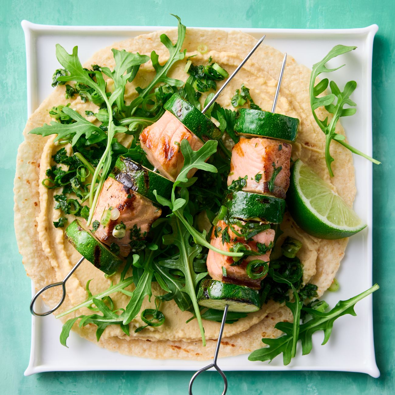 Healthier Citrus Salmon Skewers Recipe Woolworths