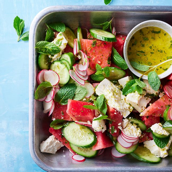 Mojito & Watermelon Salad