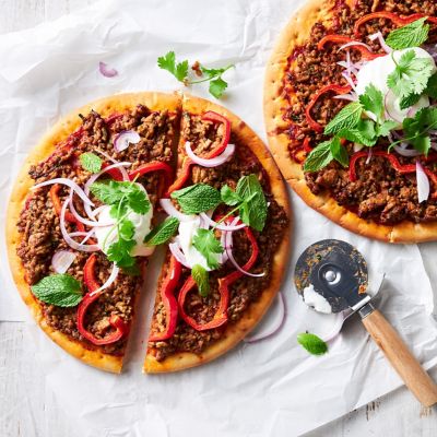 Pork Larb & Mint Pizza