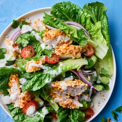 Pretzel-crusted Chicken Salad