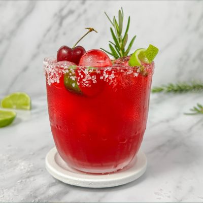 Cherry Snowflake Margaritas
