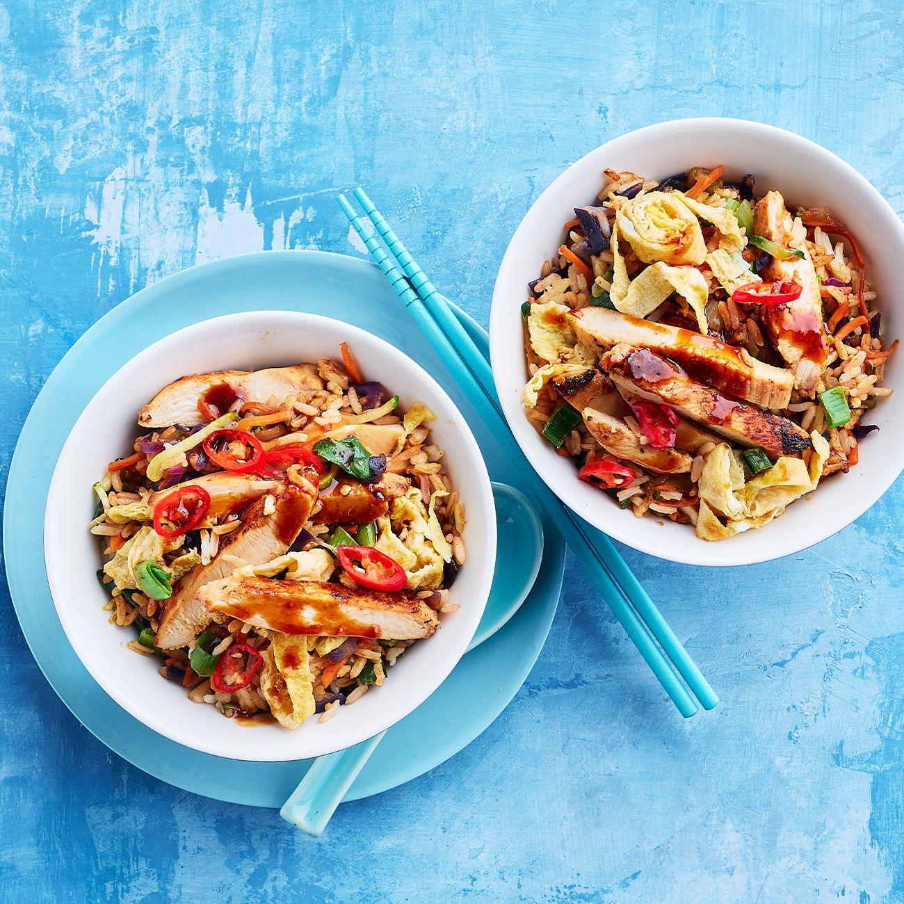 Easy Sweet Soy Chicken Fried Rice