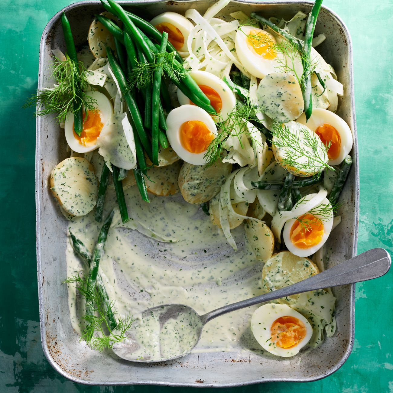 Green Potato Salad
