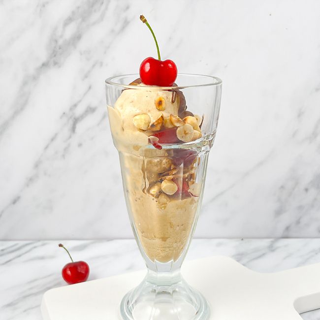 Latte Ice-cream Sundae