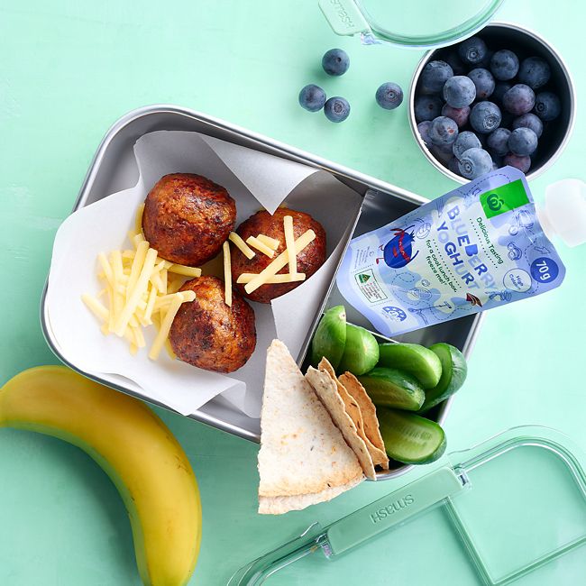 Paprika Meatball Lunch Box