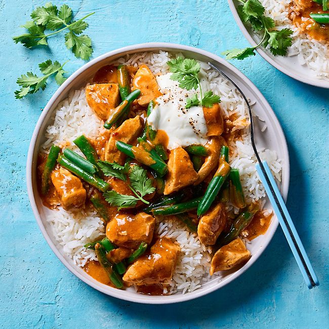 Speedy Butter Chicken with Rice