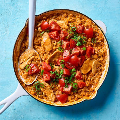 Easy One-pot Mexican-style Chicken & Rice