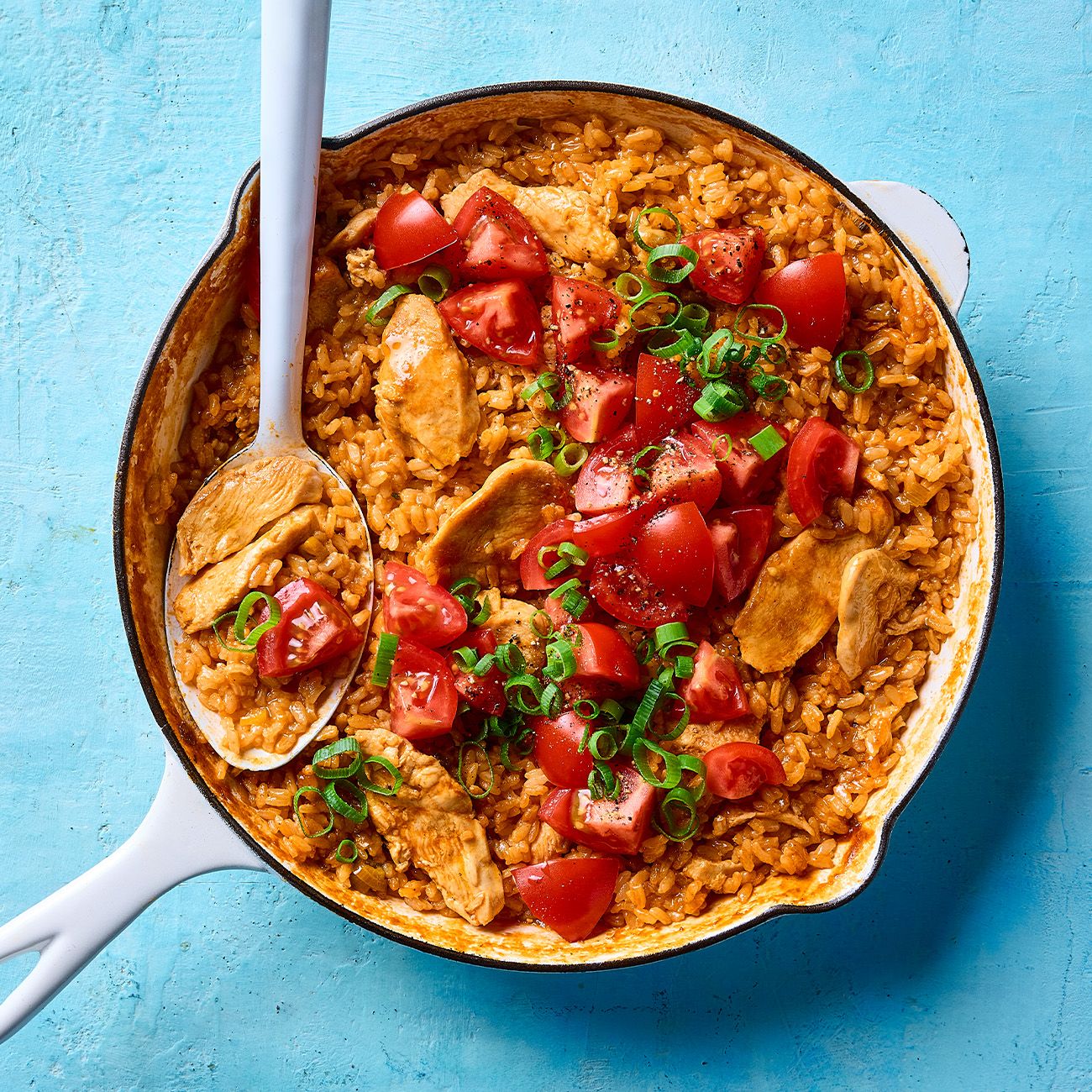 Easy One-pot Mexican-style Chicken & Rice Recipe 