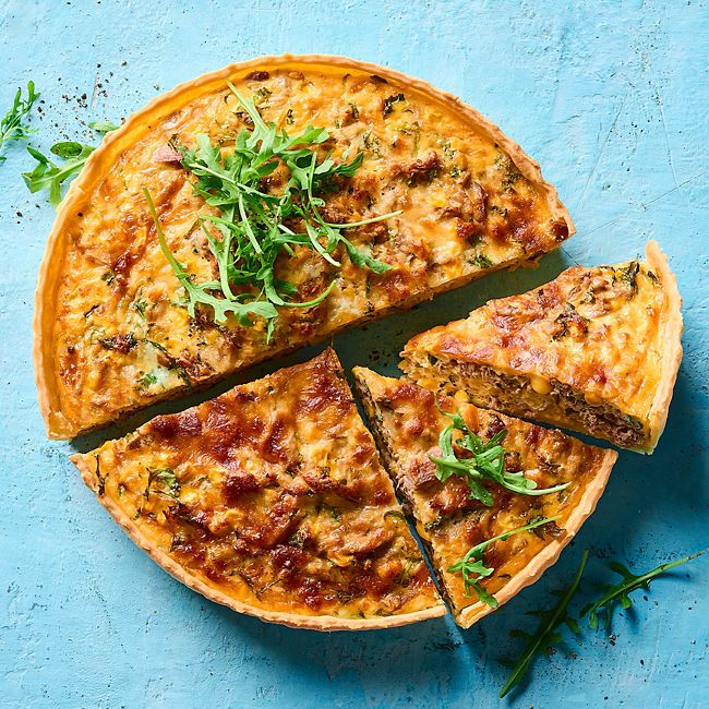 Tuna & Corn Quiche
