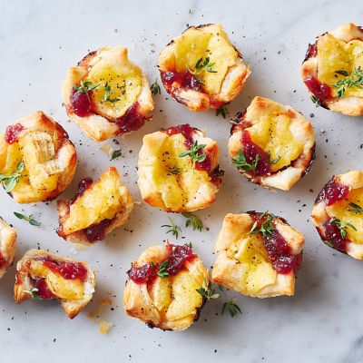 Brie & Cranberry Bites