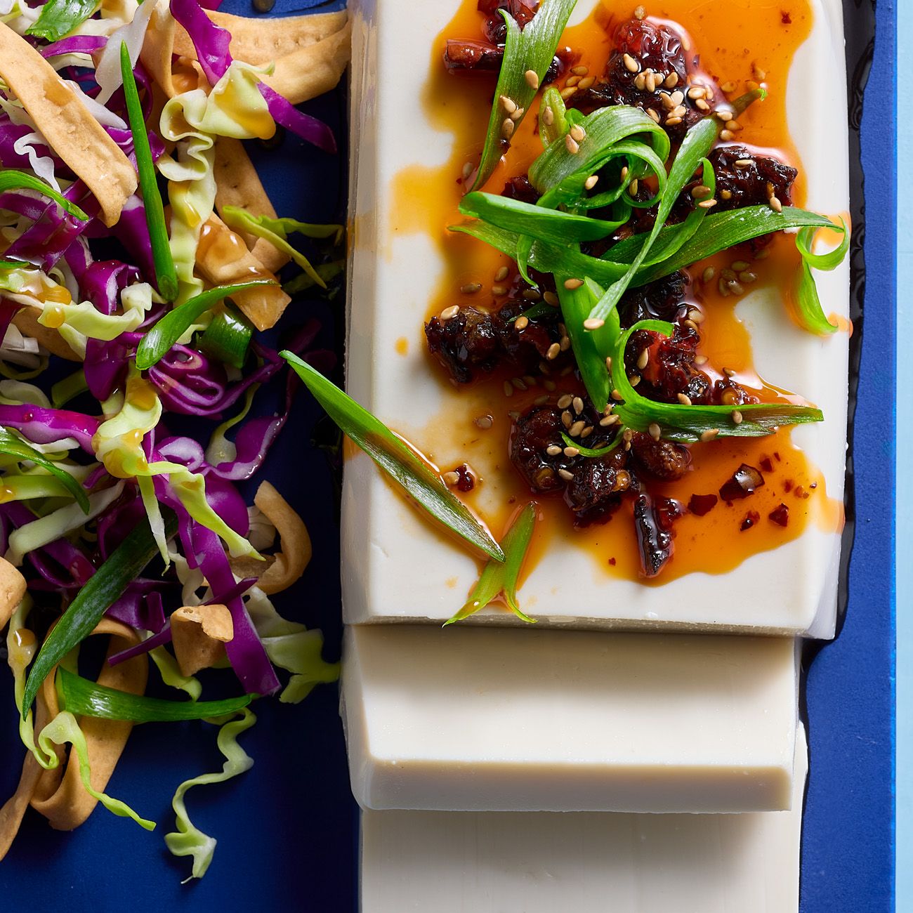 Chilled Tofu with Spicy Chilli Sauce & Asianstyle Slaw Recipe Woolworths