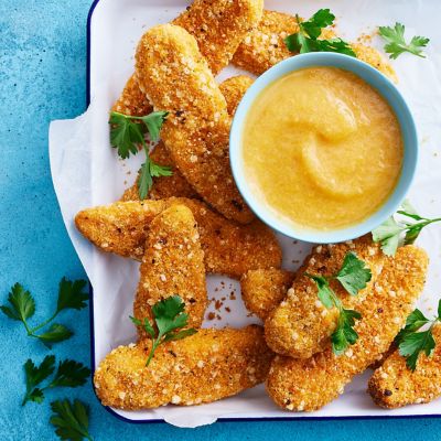 Chilli Chicken with Sweet & Sour Peach Sauce