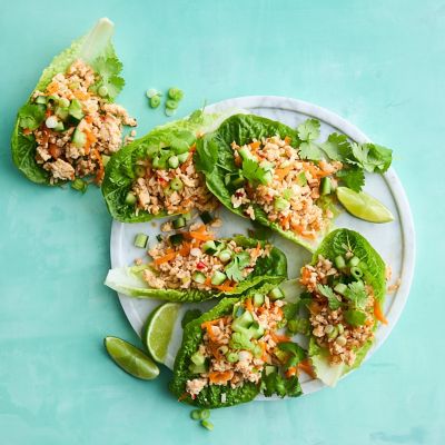 Crunchy Chicken Lettuce Wraps