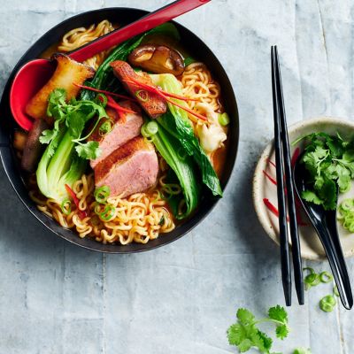 Crispy-skinned Duck Noodle Bowl