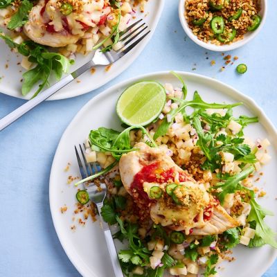 Pineapple Chicken Parmigiana