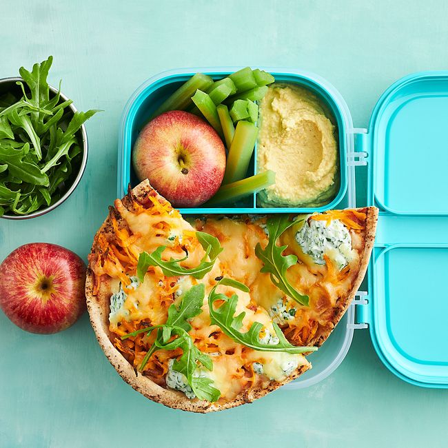 Pumpkin & Herb Ricotta Pizza Lunch Box