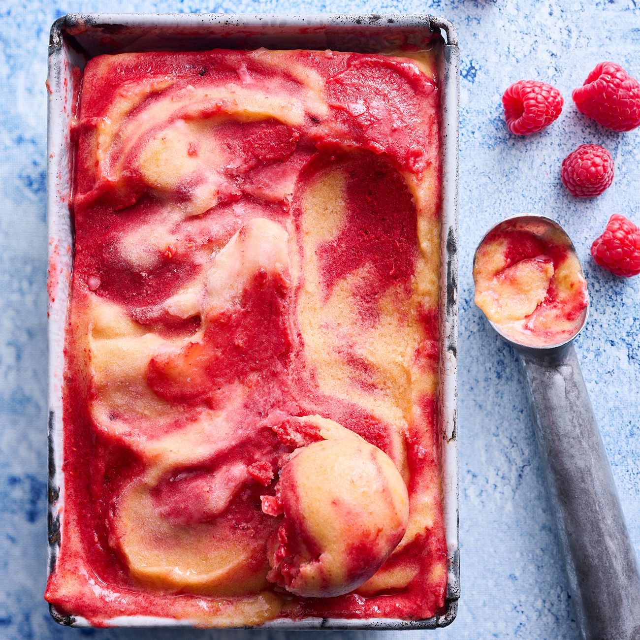 Raspberry Mango Sorbet  Minimalist Baker Recipes