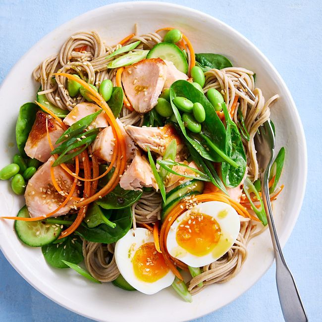 Salmon & Soba Noodle Salad