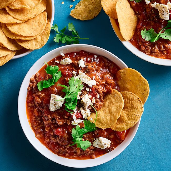 Chilli Con Carne with Corn Chips