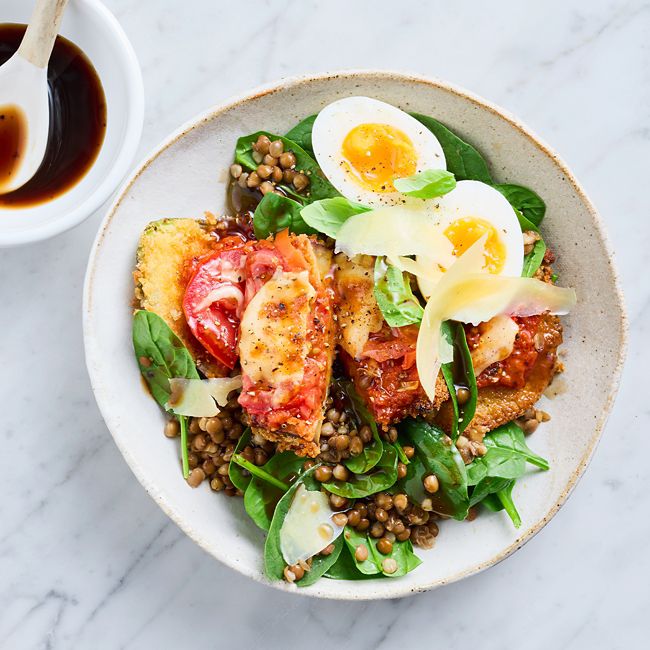 Leftover Parmigiana Salad