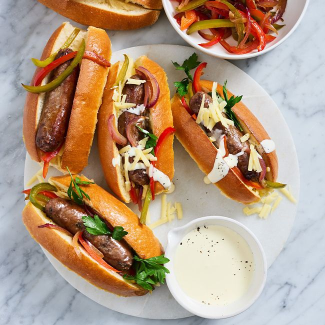 Philly-style Sausage Subs