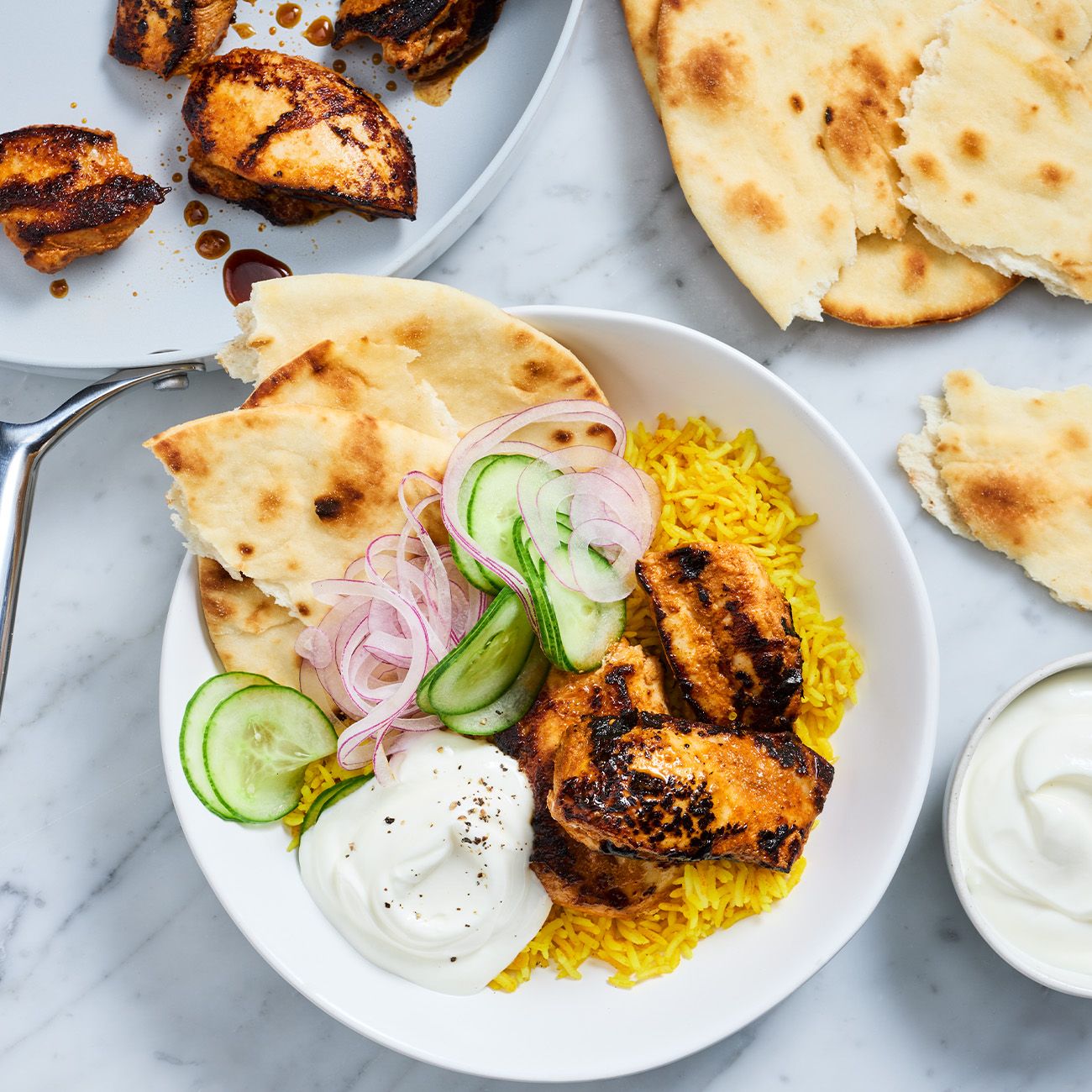 Tandoori Chicken with Turmeric Rice & Yoghurt Recipe Woolworths