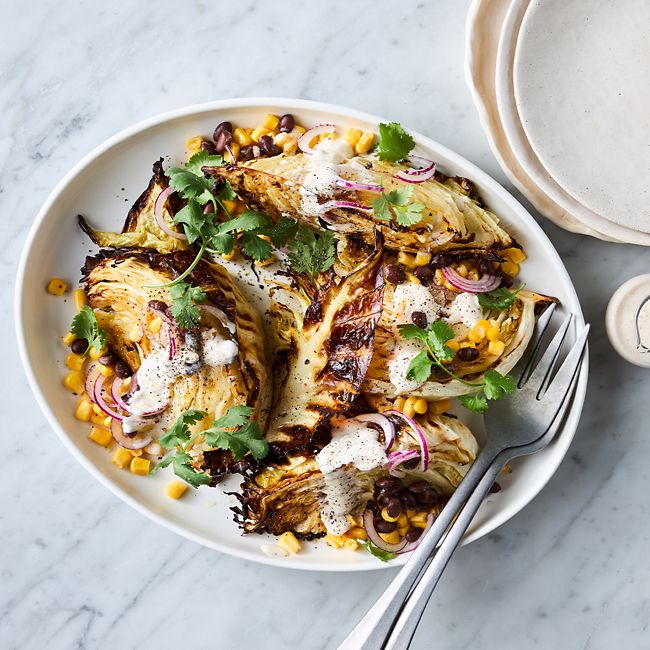 Southern-style Roasted Cabbage Salad