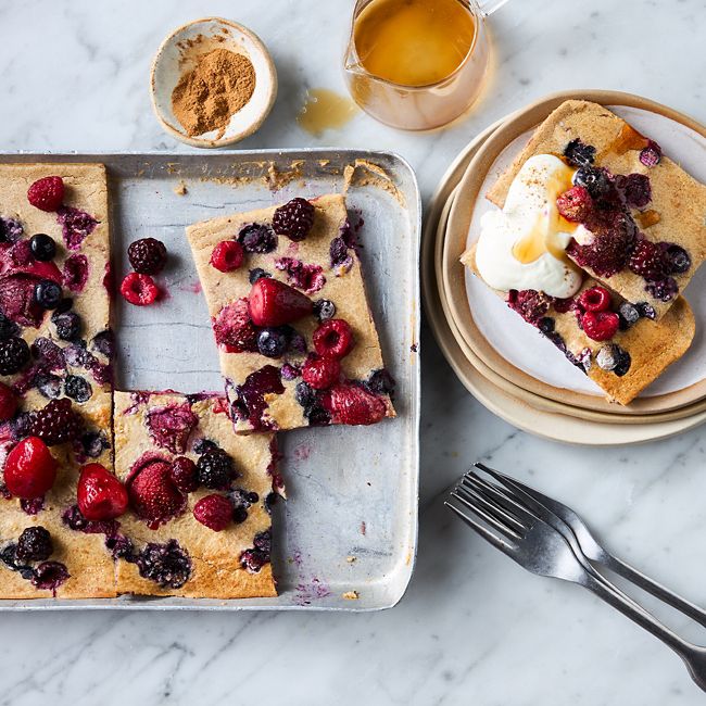 Buckwheat Pancake Traybake