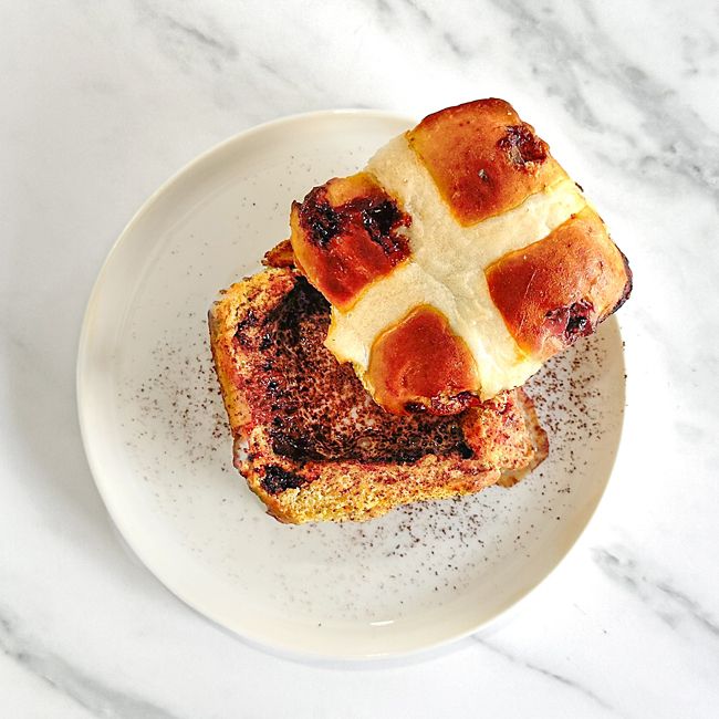 Hot-cross-bun Latte
