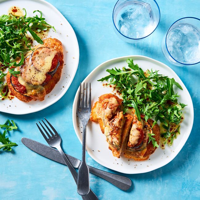 Chicken & Eggplant Parmigianas