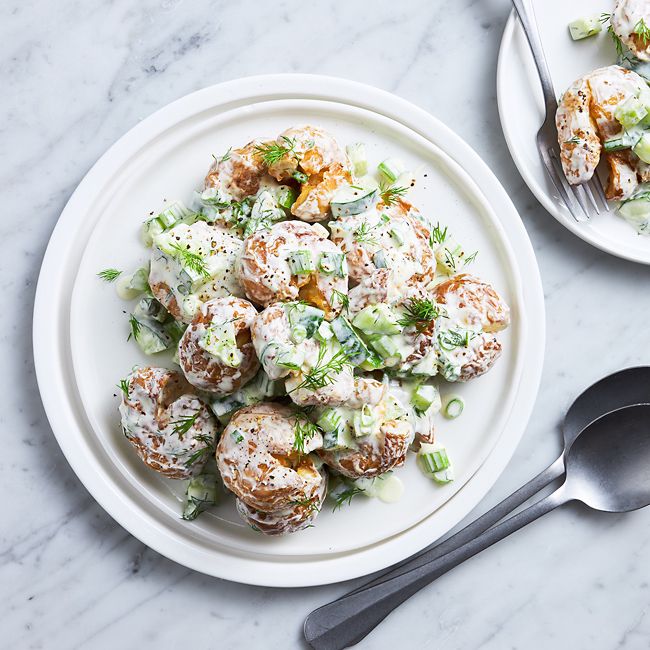 Crispy Potato Salad