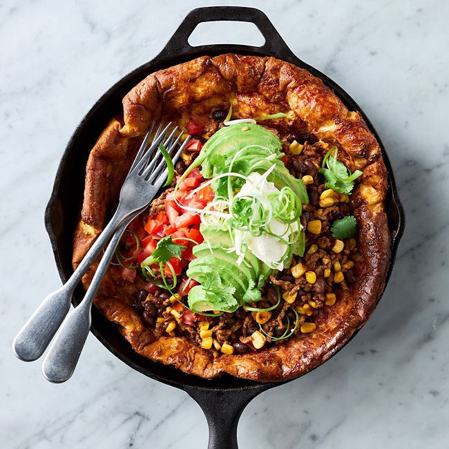 Mexican Beef Dutch Baby
