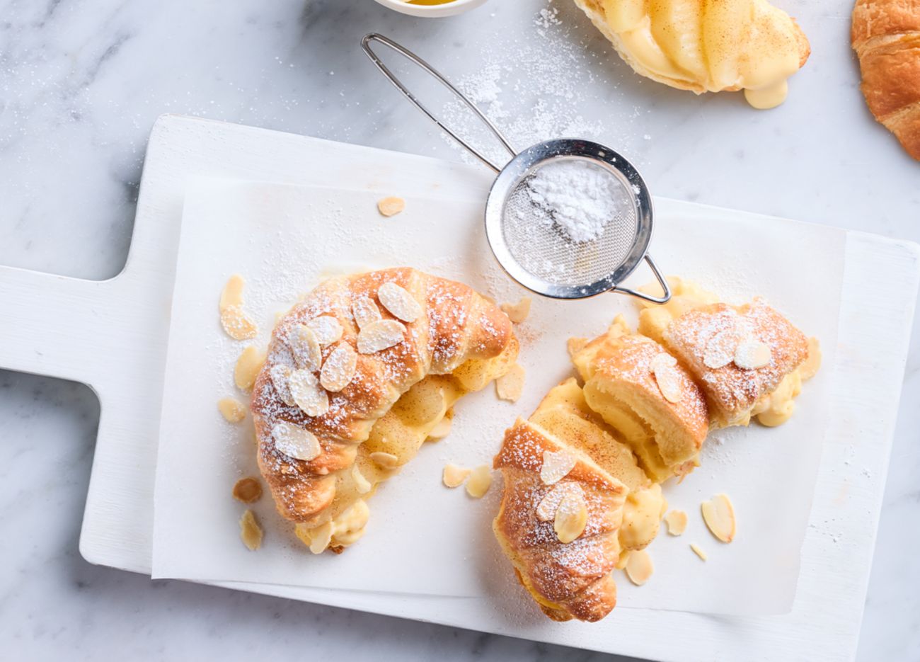 Apple pie crossiant