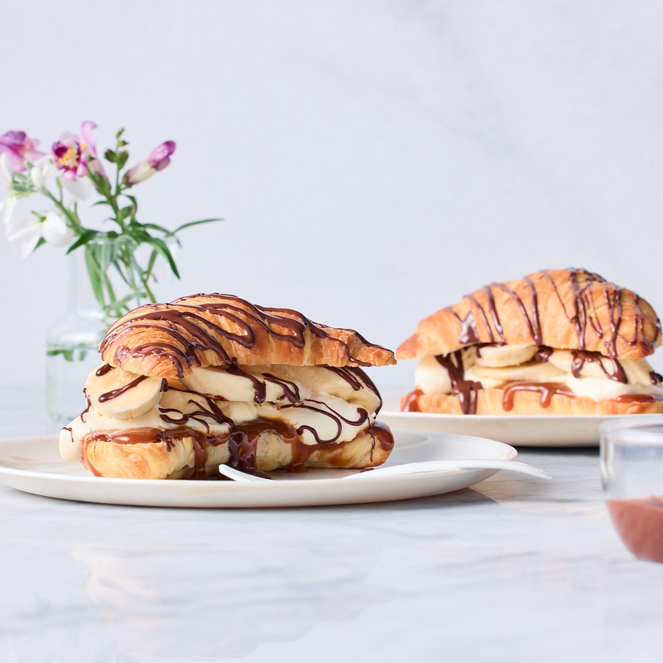 Banoffee Croissants