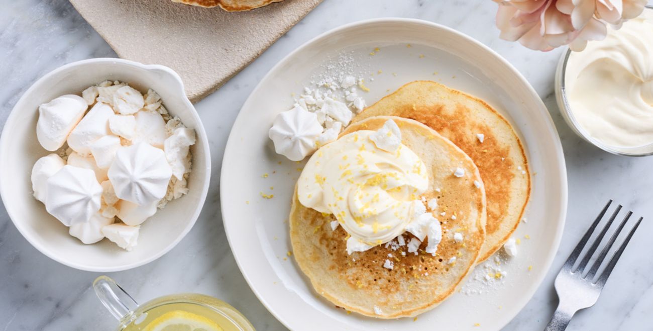 Lemon Meringue Pancakes