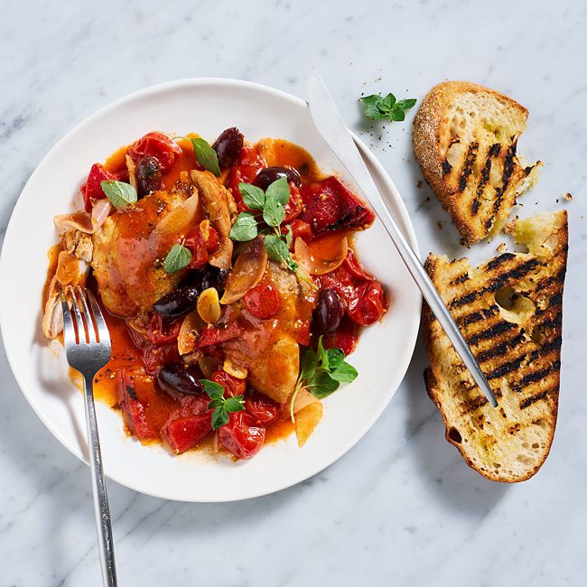 Rice-cooker Chicken Cacciatore