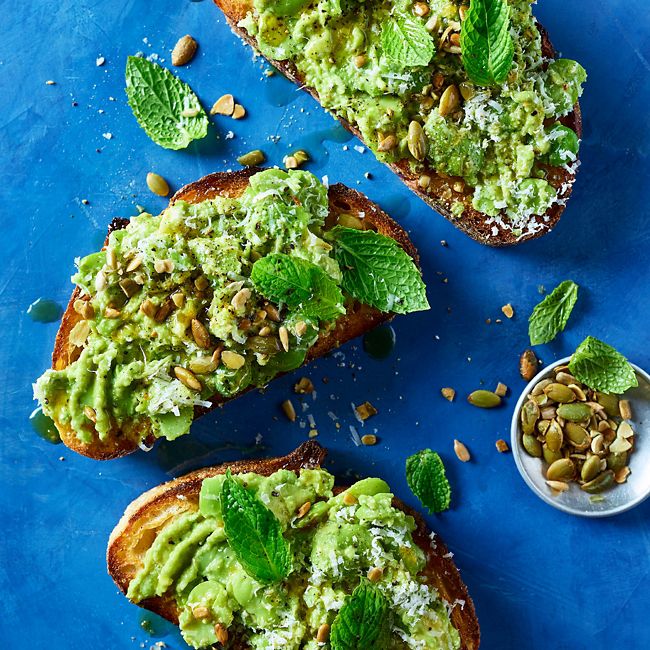 Avocado & Broad-bean Smash