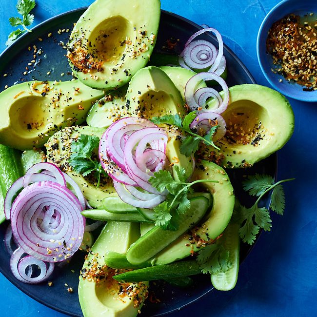 Avocado with Shichimi Togarashi Dressing