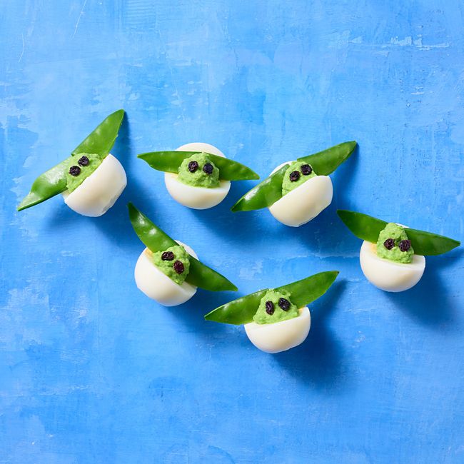 Grogu-inspired Boiled Eggs