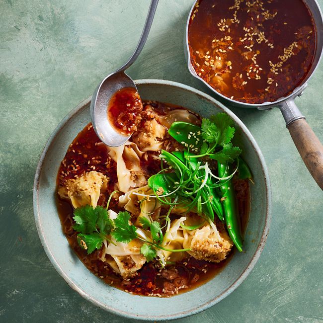 Rice-cooker Pumpkin & Chilli Dumplings