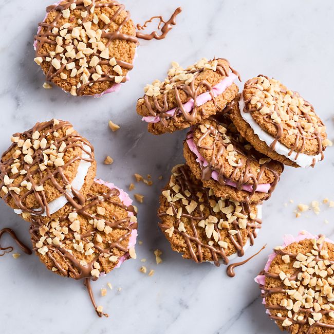S'mores Cookie Sandwiches