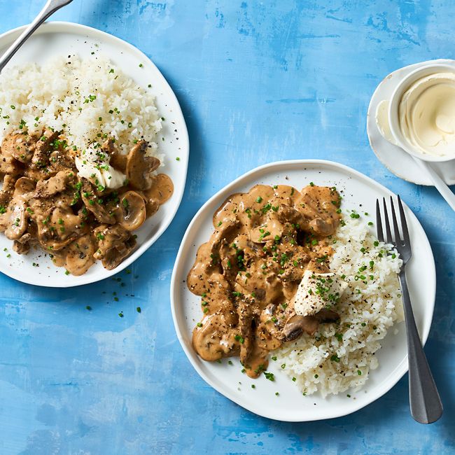 Quick Beef Stroganoff
